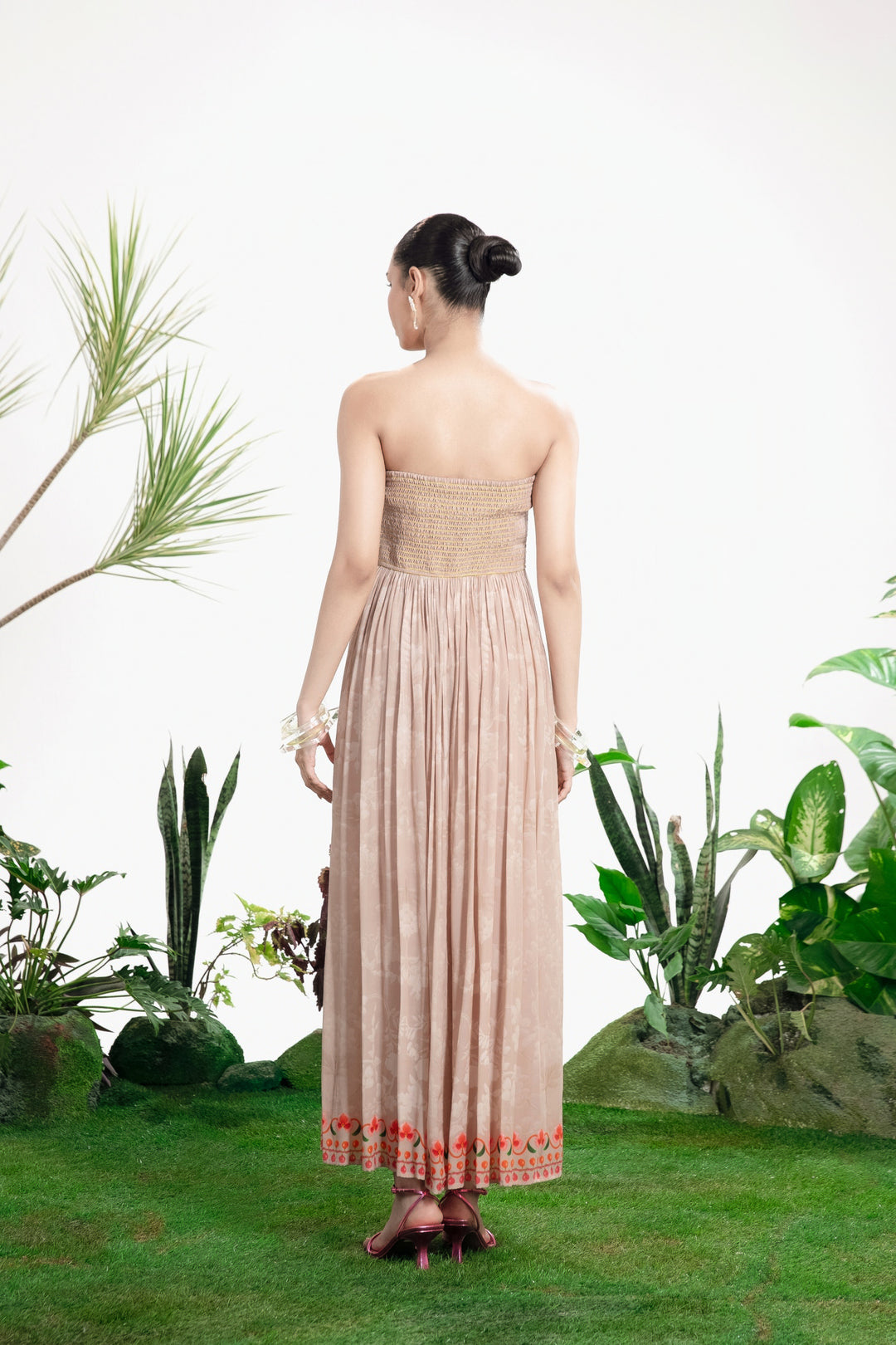 CHERRY PIE MAXI DRESS-Dress-Siddhartha Bansal