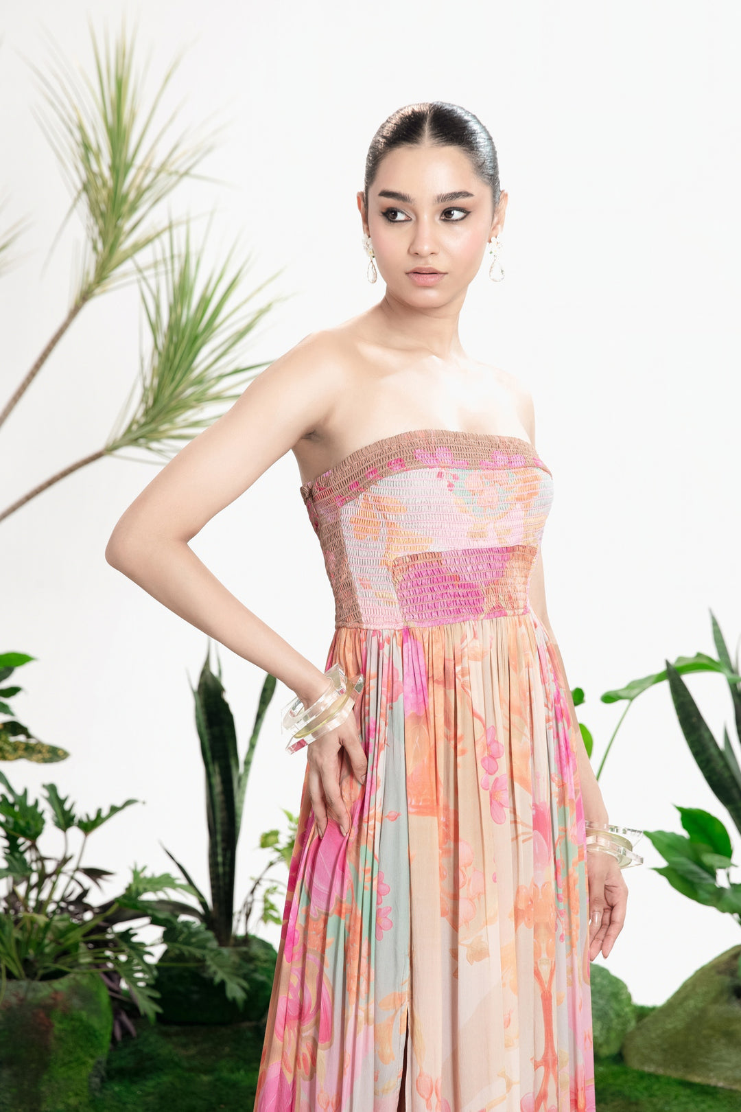 CHERRY PIE MAXI DRESS-Dress-Siddhartha Bansal
