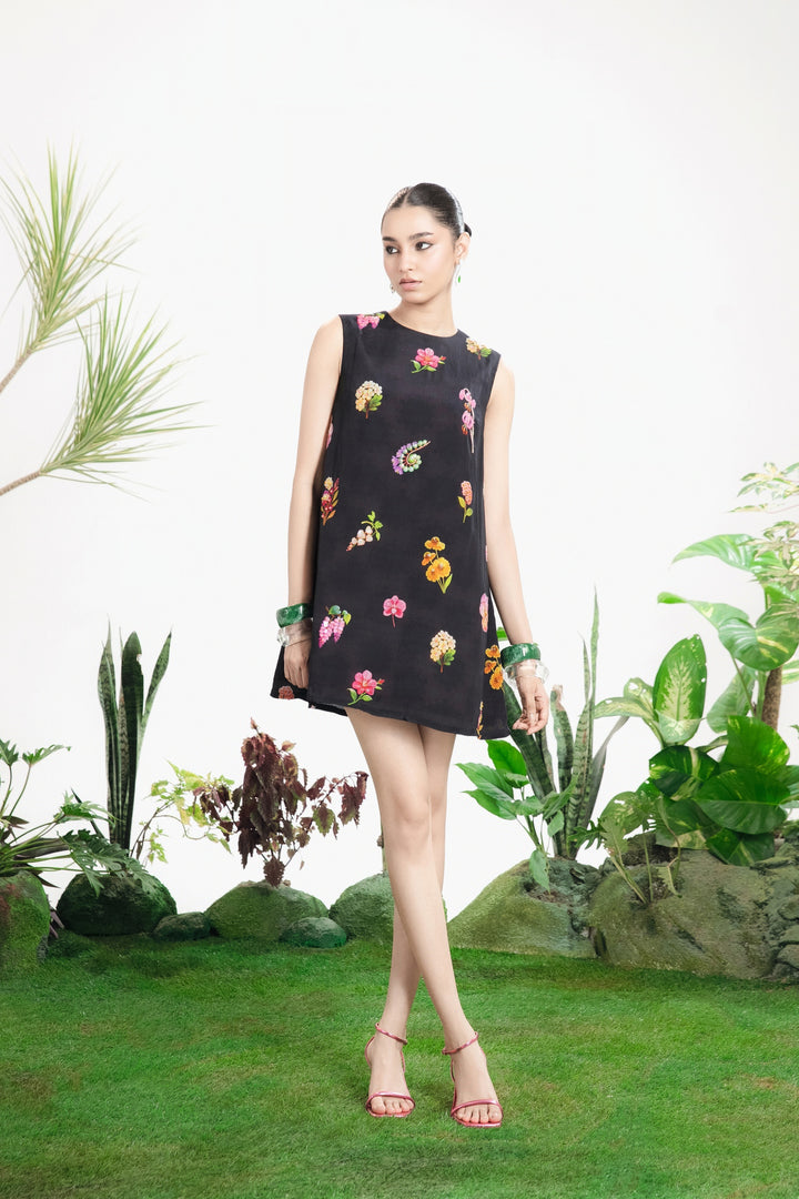 SKYFALL SHIFT DRESS-Dress-Siddhartha Bansal