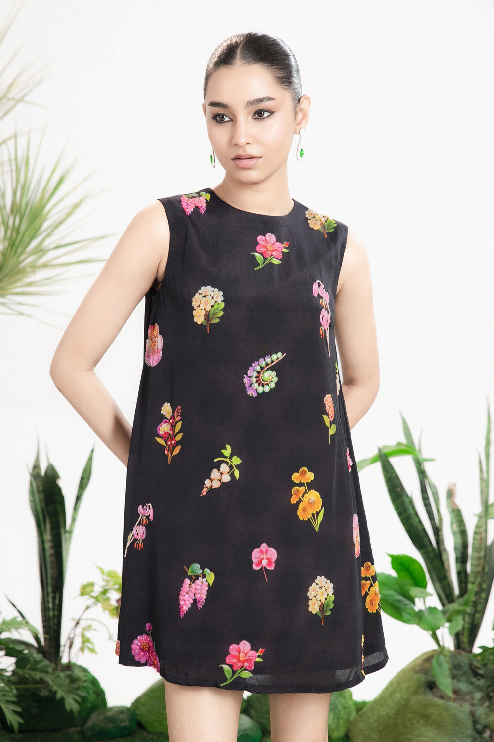 SKYFALL SHIFT DRESS-Dress-Siddhartha Bansal