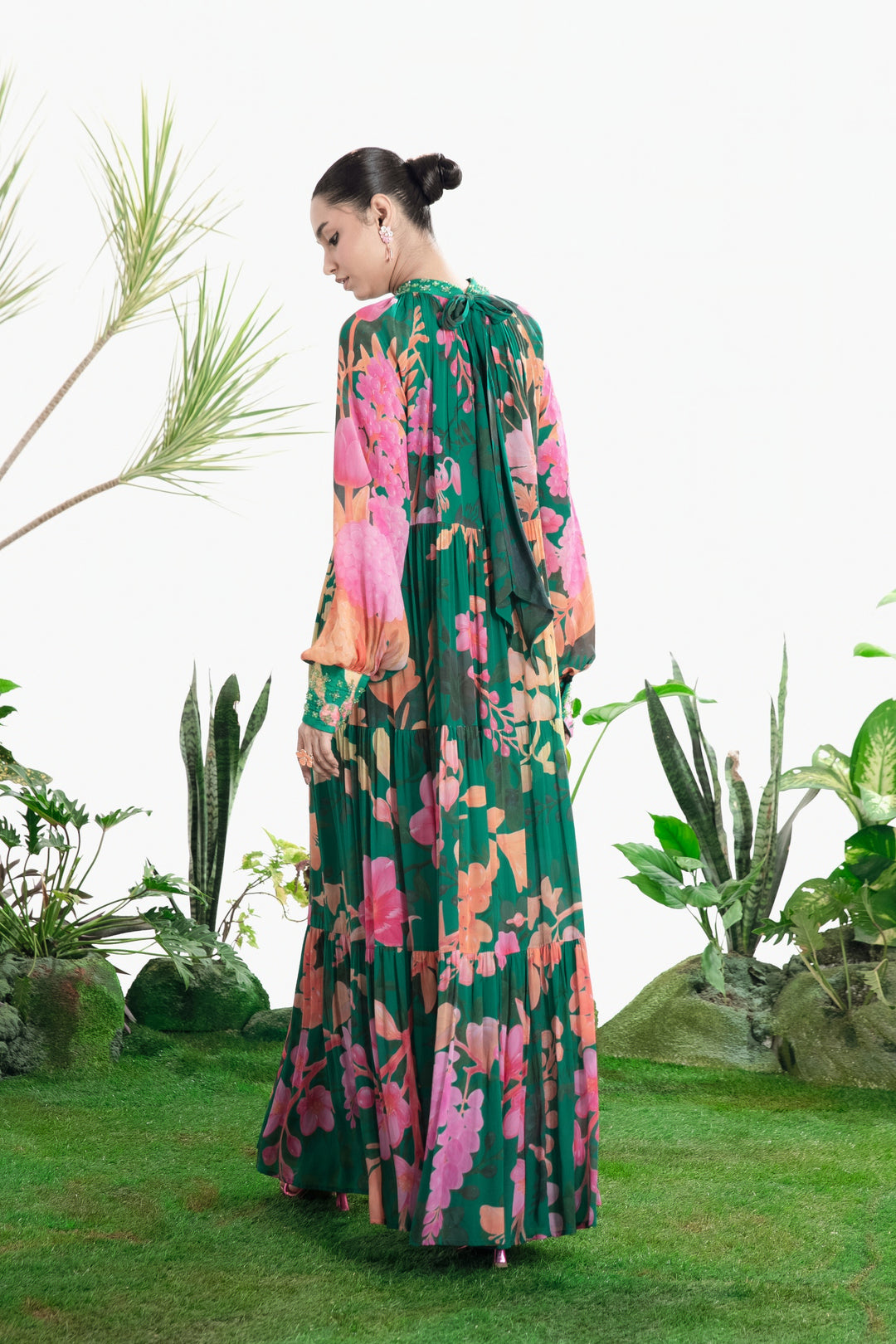 MODERN LOVE TIER DRESS-Dress-Siddhartha Bansal