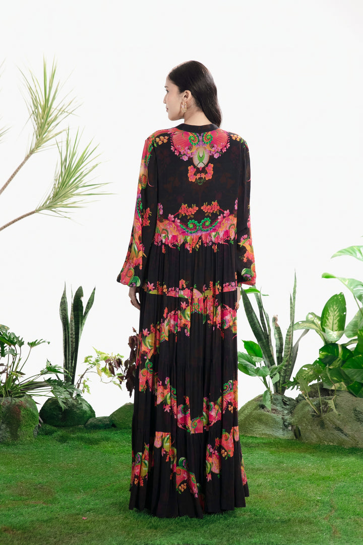 FUN NIGHTS TIER DRESS-Dress-Siddhartha Bansal