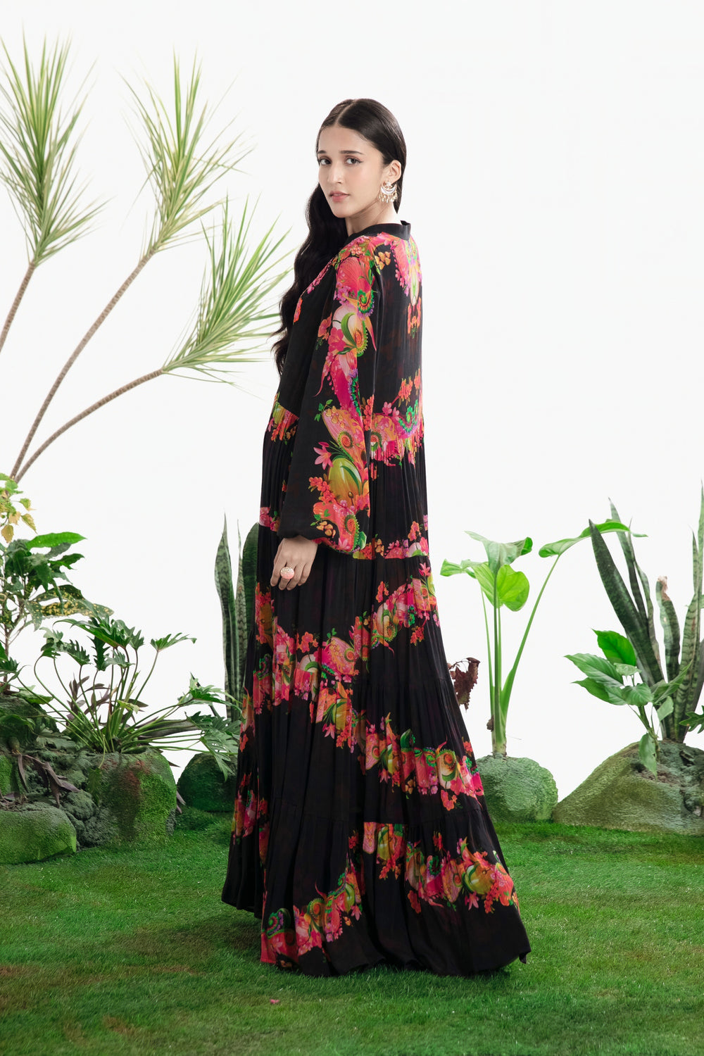 FUN NIGHTS TIER DRESS-Dress-Siddhartha Bansal