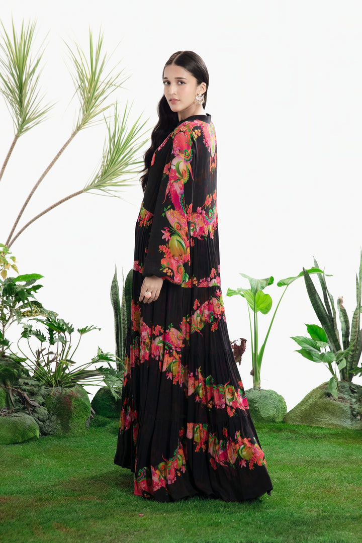 FUN NIGHTS TIER DRESS-Dress-Siddhartha Bansal