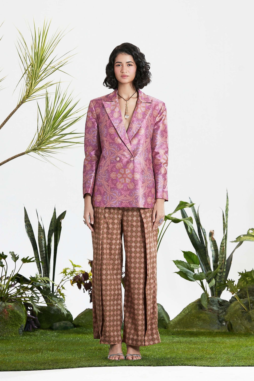 FARHIYA BLAZER SET-Jacket-Siddhartha Bansal