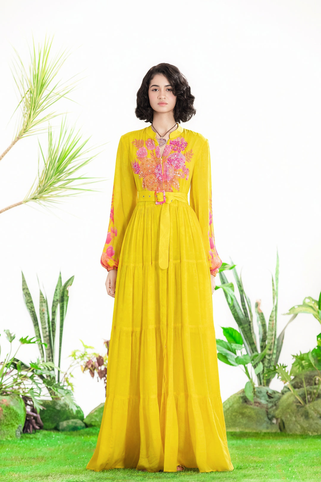 ETERNAL LOVE TIER DRESS-Dress-Siddhartha Bansal