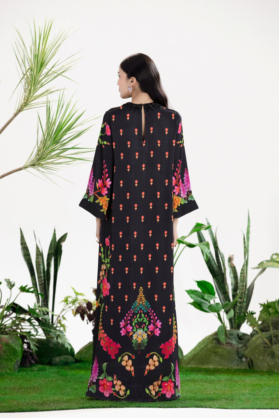 NIGHT FEVER KAFTAN-Kaftan, Dress-Siddhartha Bansal