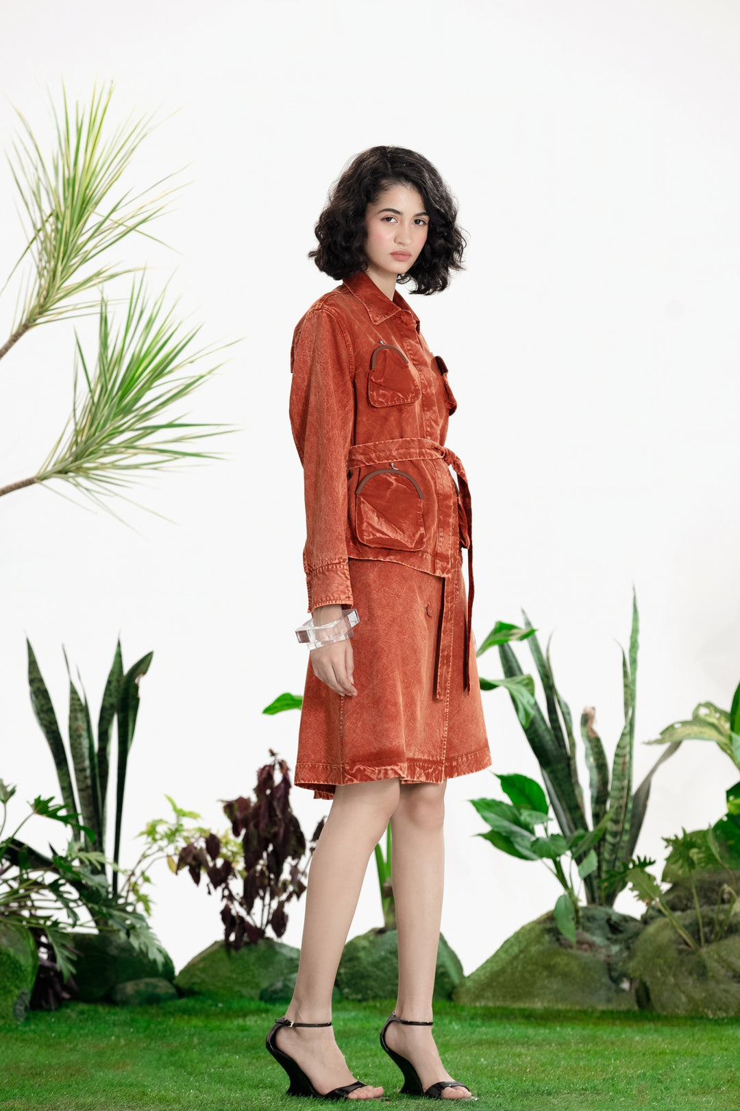 MOULIN ROUGE COAT SET-Co-ord Set-Siddhartha Bansal