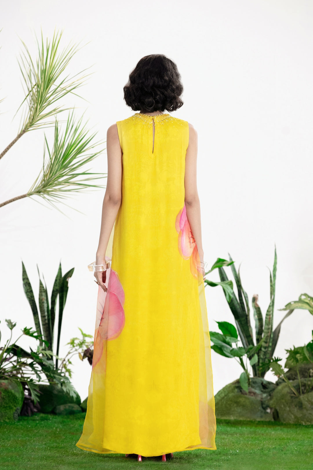 WALKING ON SUNSHINE DRESS-Kaftan, Dress-Siddhartha Bansal