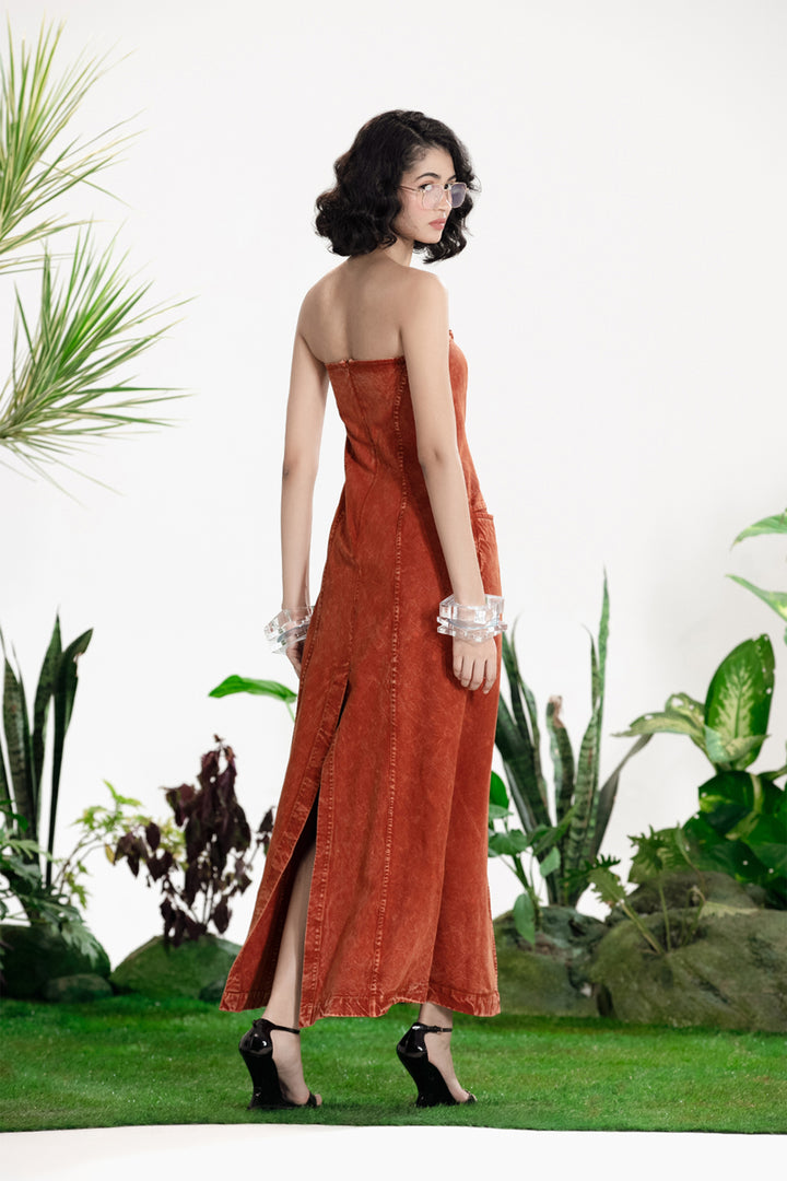 TAINTED LOVE COAT DRESS-Dress-Siddhartha Bansal