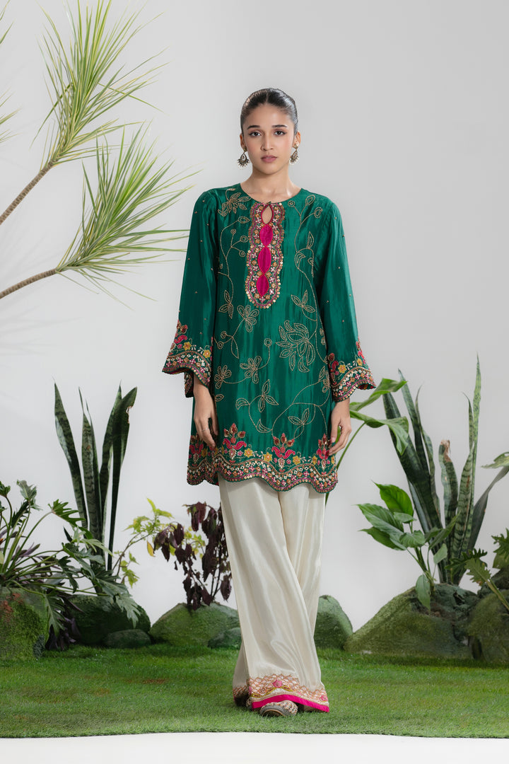 MAHIKA KURTA SET-Kaftan-Siddhartha Bansal