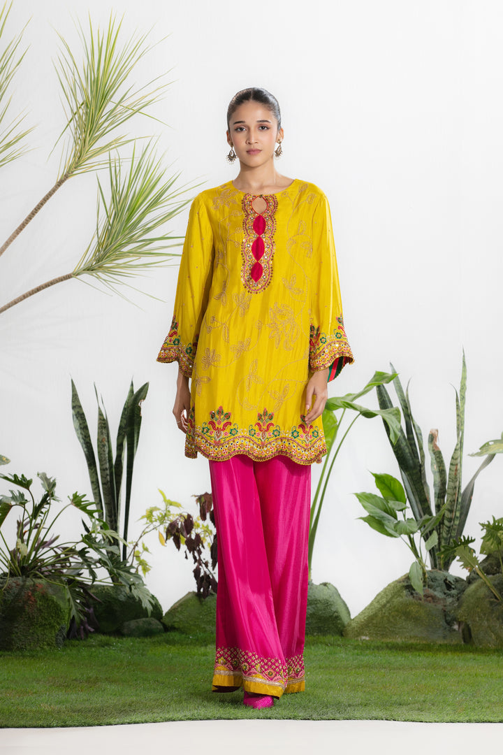 HEMA KURTA SET-Kaftan-Siddhartha Bansal