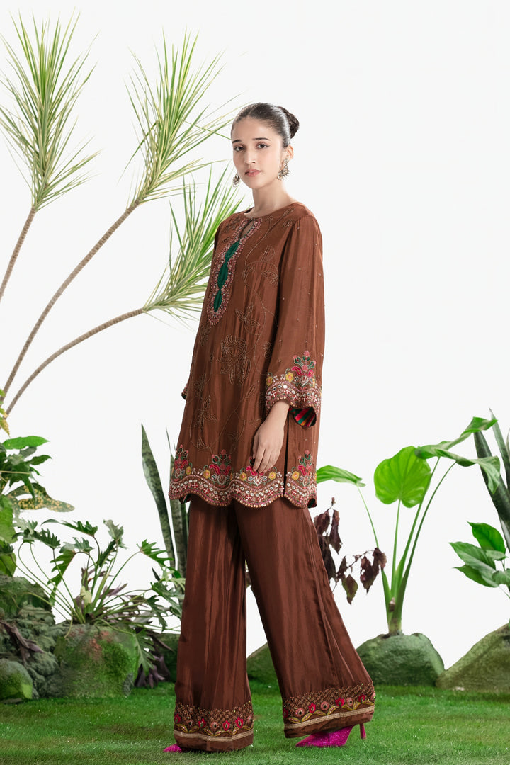 DHARA KURTA SET-Kaftan-Siddhartha Bansal