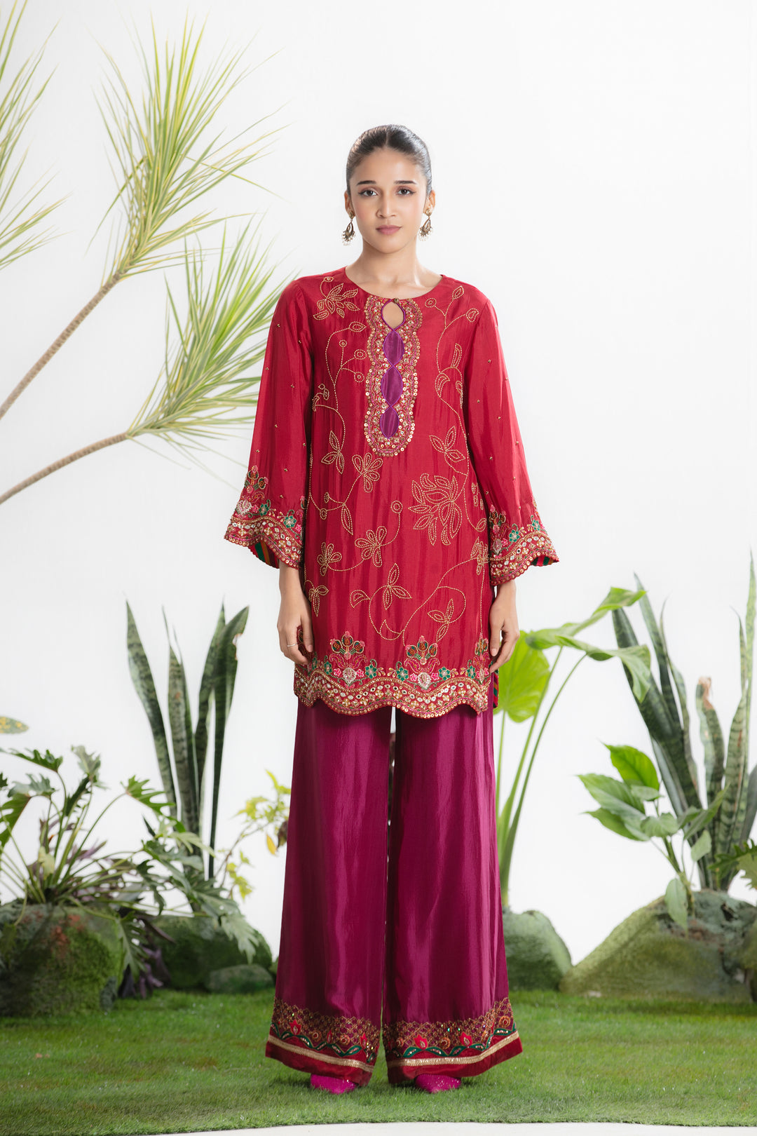 ISHAANI KURTA SET-Kaftan-Siddhartha Bansal