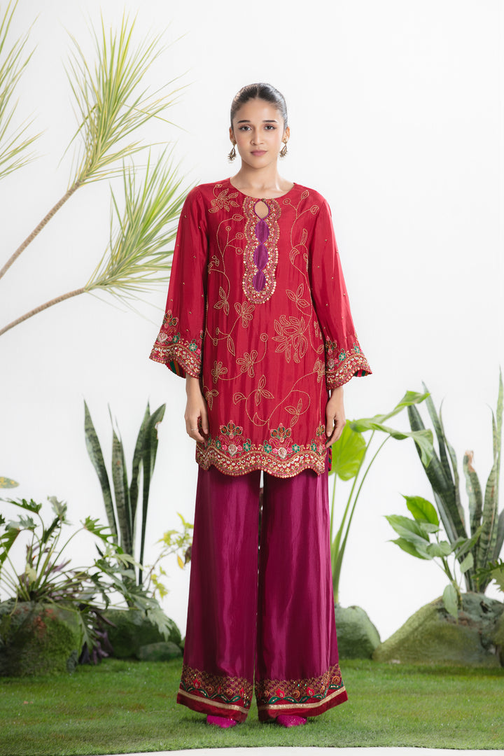 ISHAANI KURTA SET-Kaftan-Siddhartha Bansal