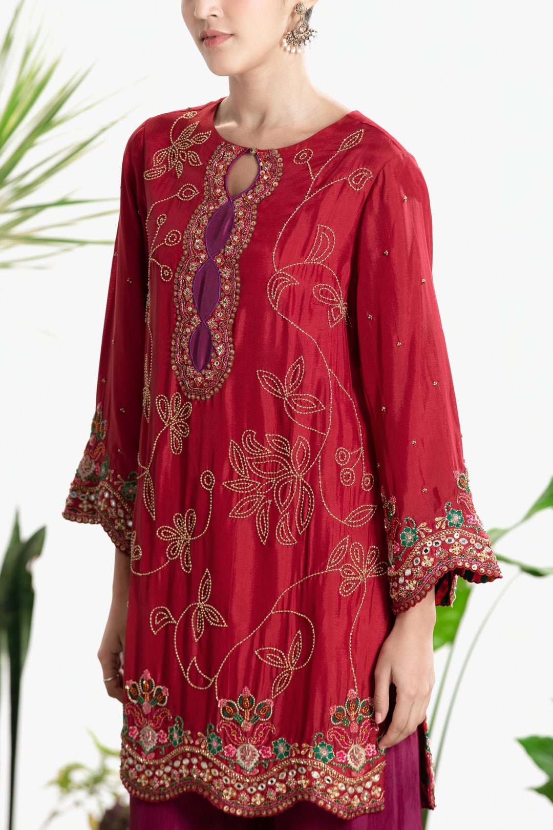 ISHAANI KURTA SET-Kaftan-Siddhartha Bansal