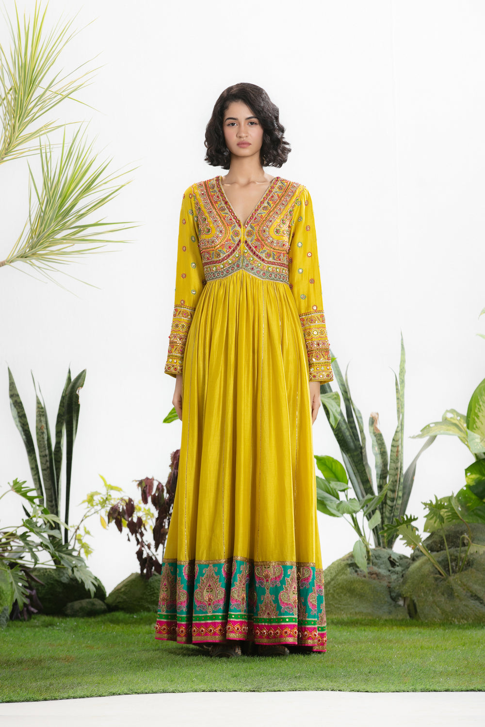IRA ANARKALI SET-Kaftan-Siddhartha Bansal