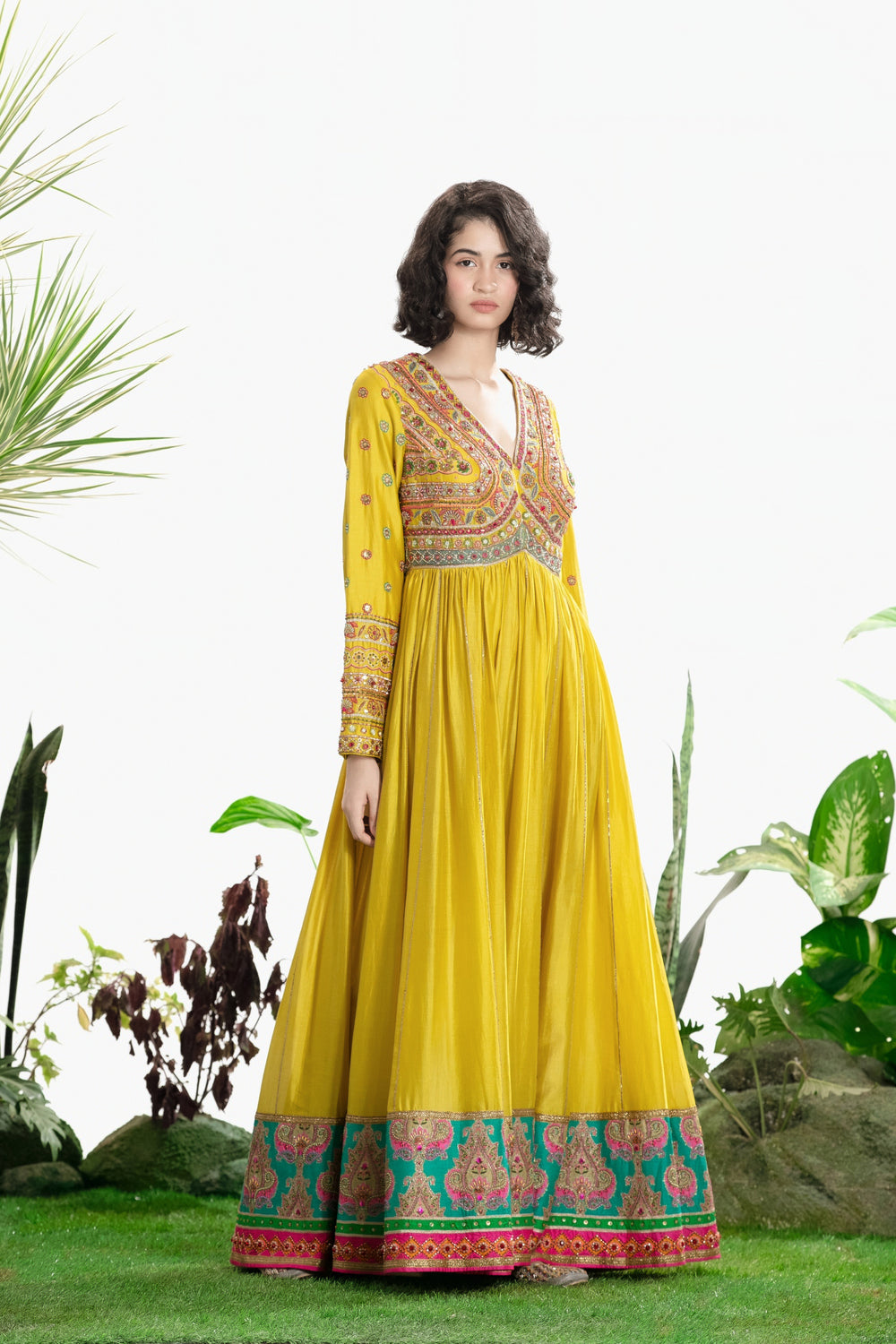 IRA ANARKALI SET-Kaftan-Siddhartha Bansal