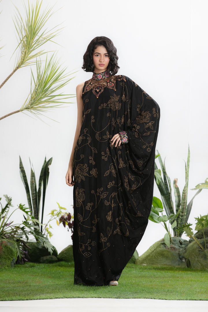 ZINAT SHOULDER DRESS-Kaftan-Siddhartha Bansal
