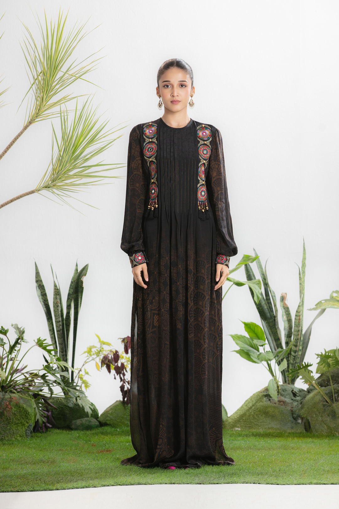 USHA KAFTAN DRESS-Kaftan-Siddhartha Bansal