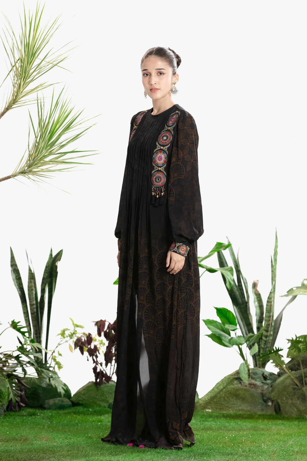 USHA KAFTAN DRESS-Kaftan-Siddhartha Bansal