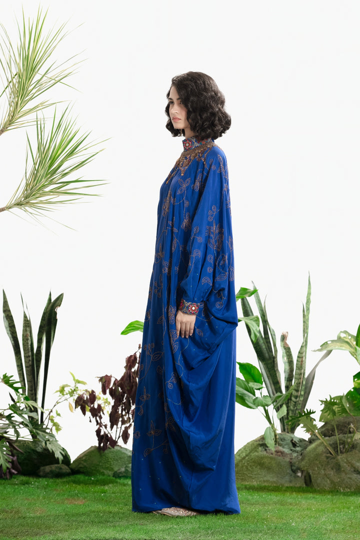 ANIKA ONESHOULDER DRESS-Kaftan-Siddhartha Bansal