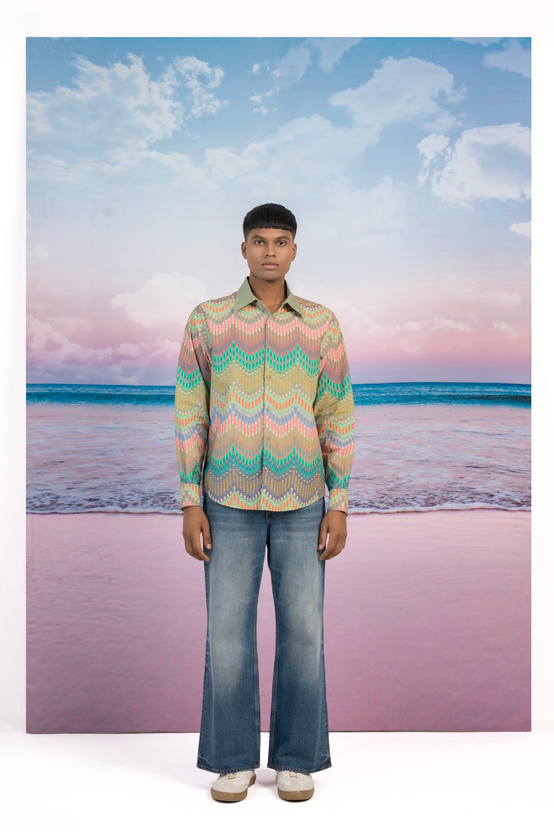 Summer Wave Shirt-Shirts-Siddhartha Bansal