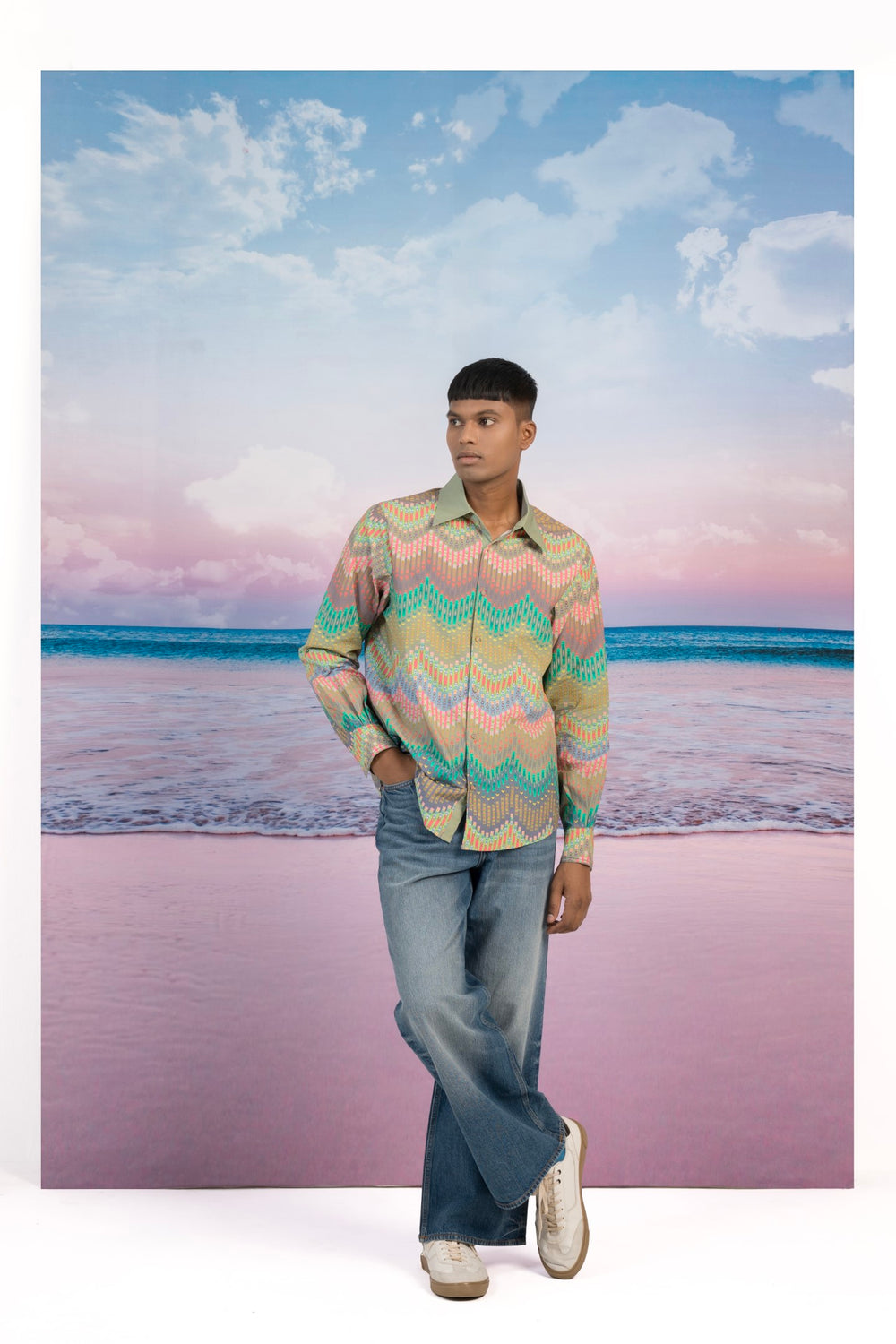 Summer Wave Shirt-Shirts-Siddhartha Bansal