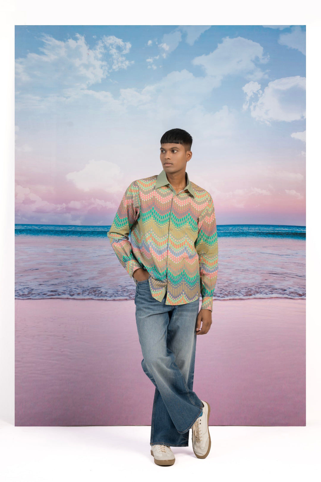 Summer Wave Shirt-Shirts-Siddhartha Bansal