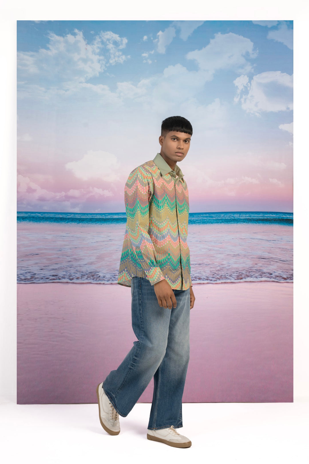 Summer Wave Shirt-Shirts-Siddhartha Bansal