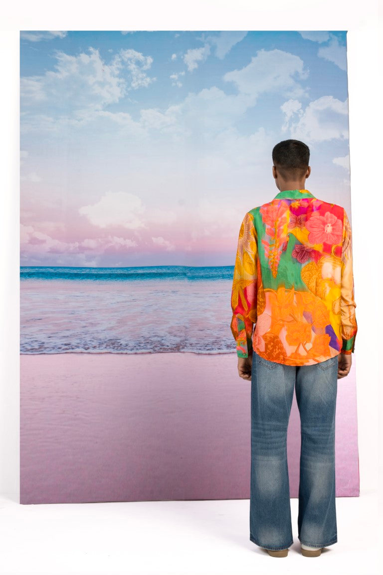 Lover's Silk Shirt-Shirts-Siddhartha Bansal