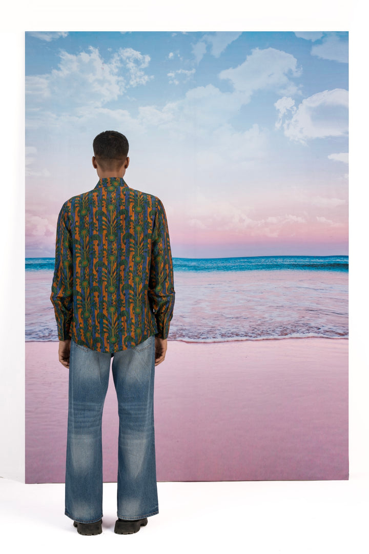 Metropolis Silk Shirt-Shirts-Siddhartha Bansal