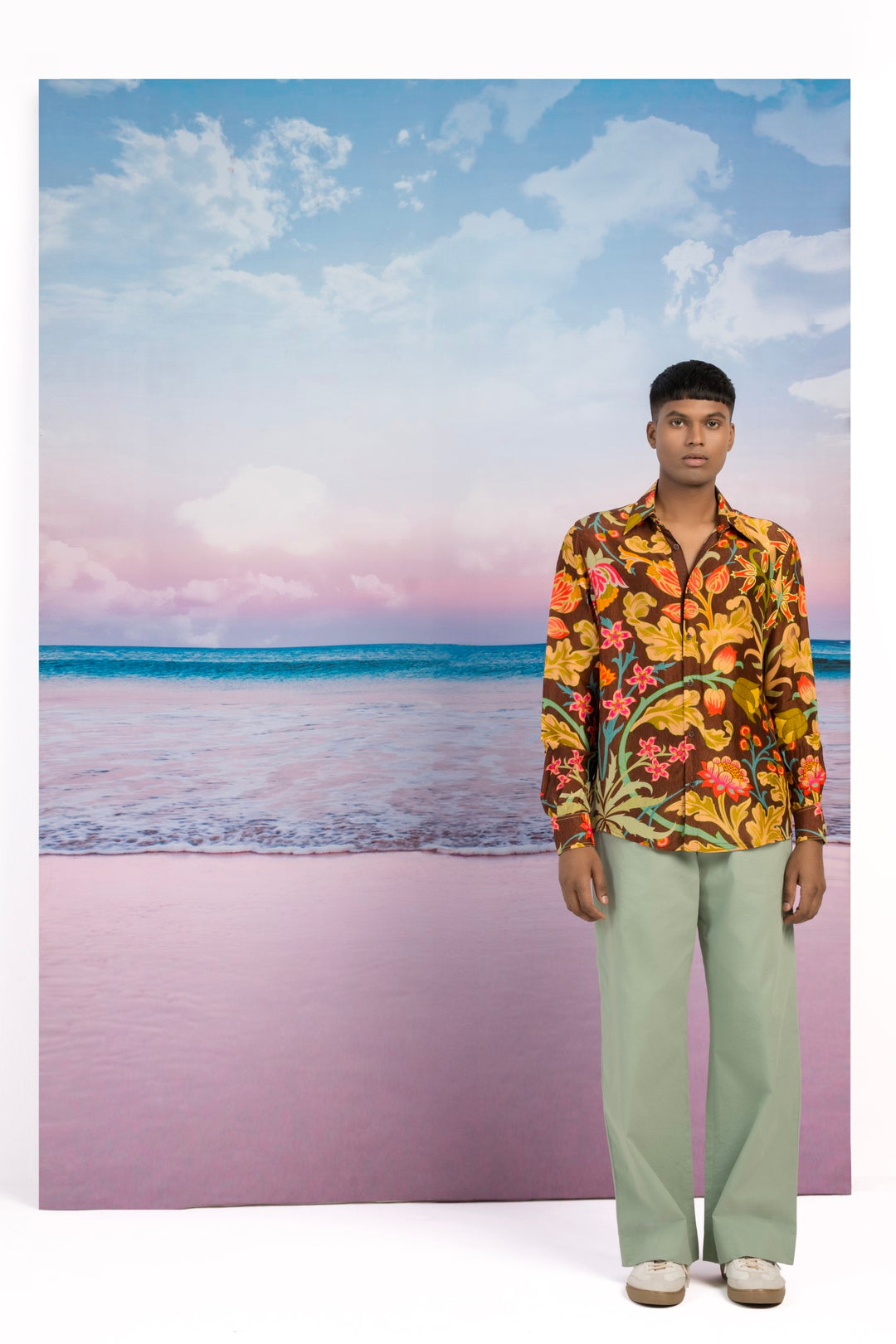 Bloom Silk Shirt-Shirts-Siddhartha Bansal