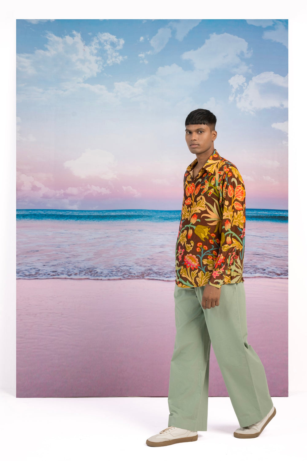 Bloom Silk Shirt-Shirts-Siddhartha Bansal