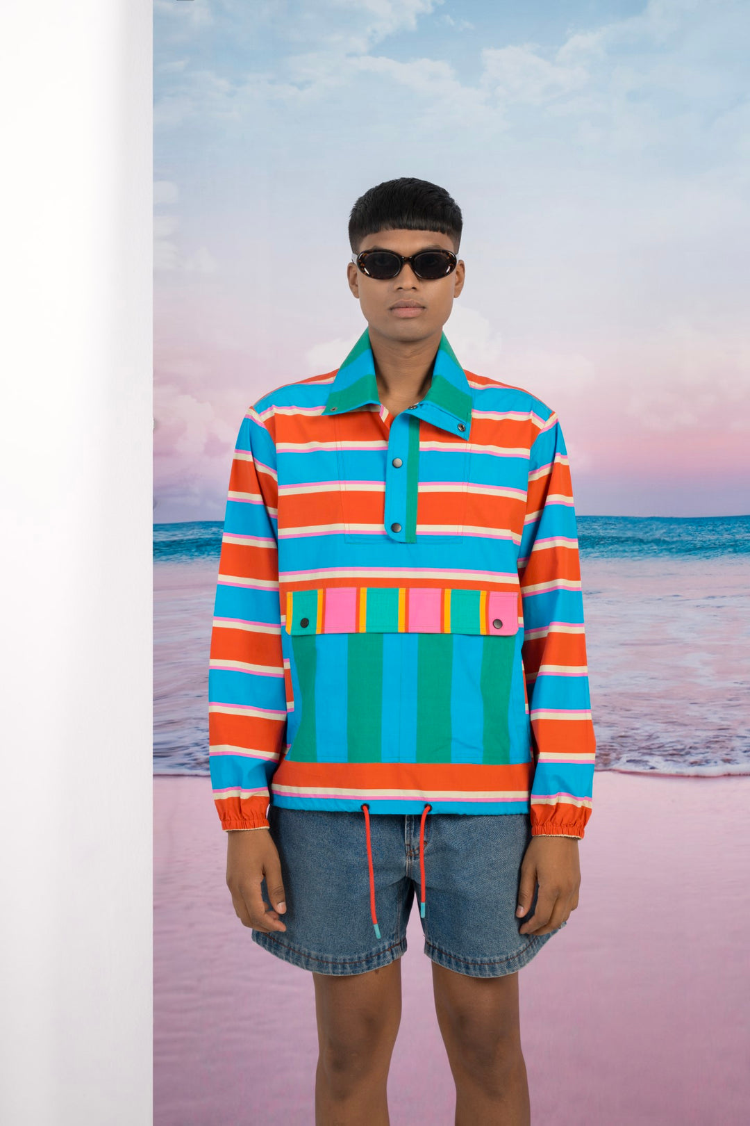 Wishlist Pullover Jacket-JACKETS-Siddhartha Bansal