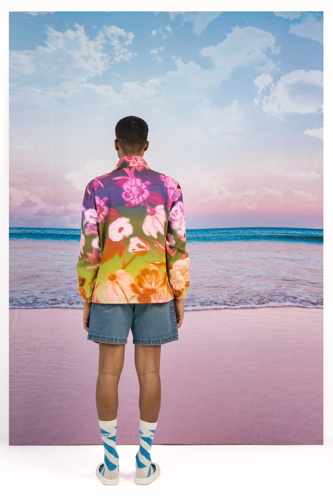 Spring Bloom Pullover Jacket-JACKETS-Siddhartha Bansal