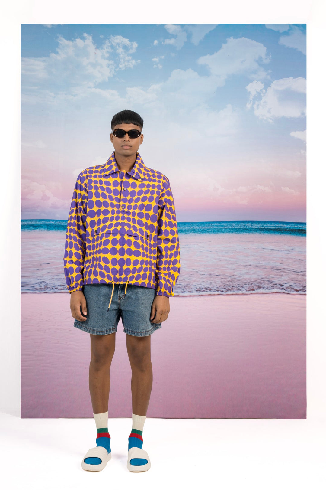Friday I'm In Love Illusion Pullover Jacket-JACKETS-Siddhartha Bansal