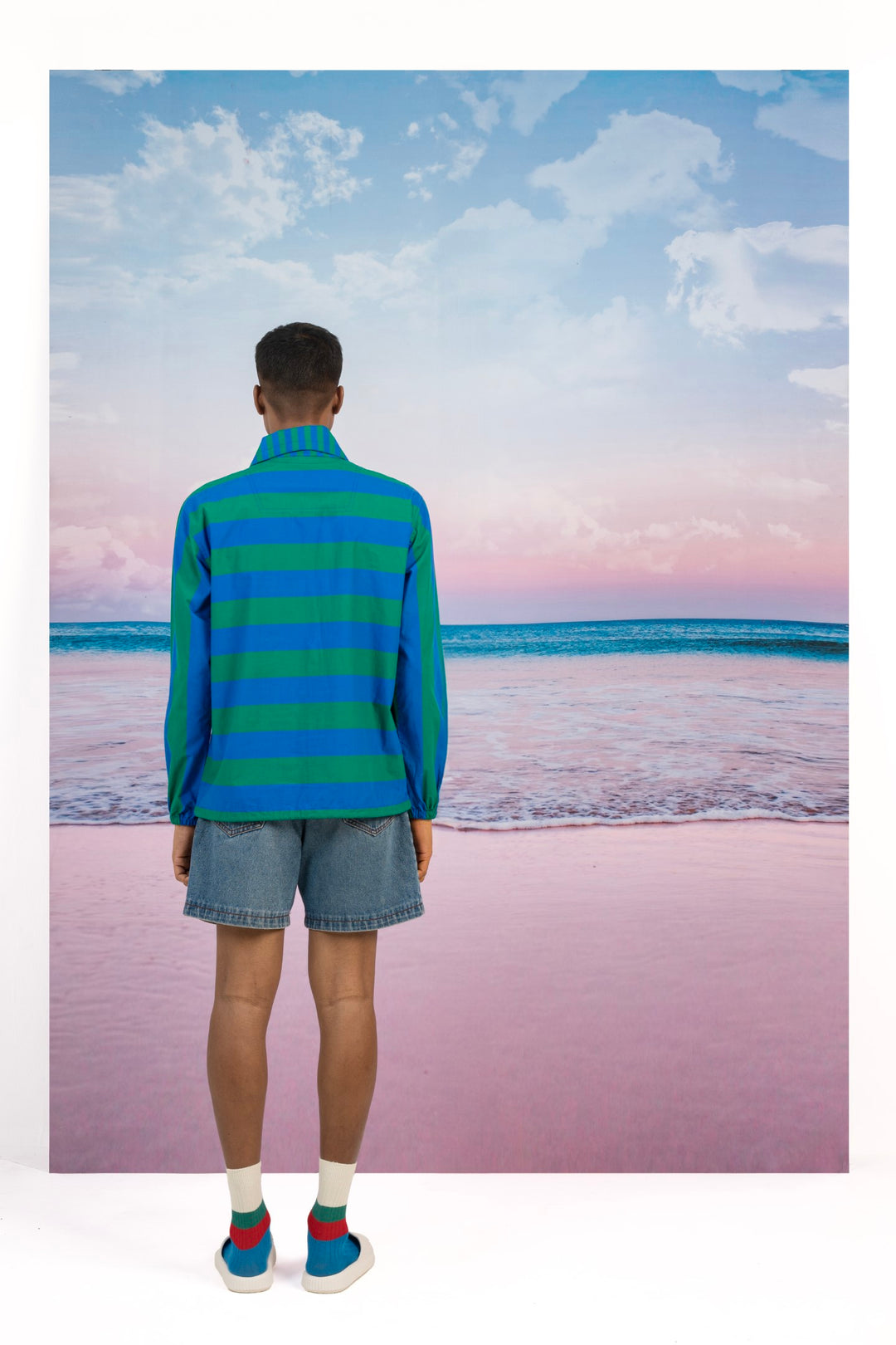 Groovy Train Pullover Jacket-JACKETS-Siddhartha Bansal