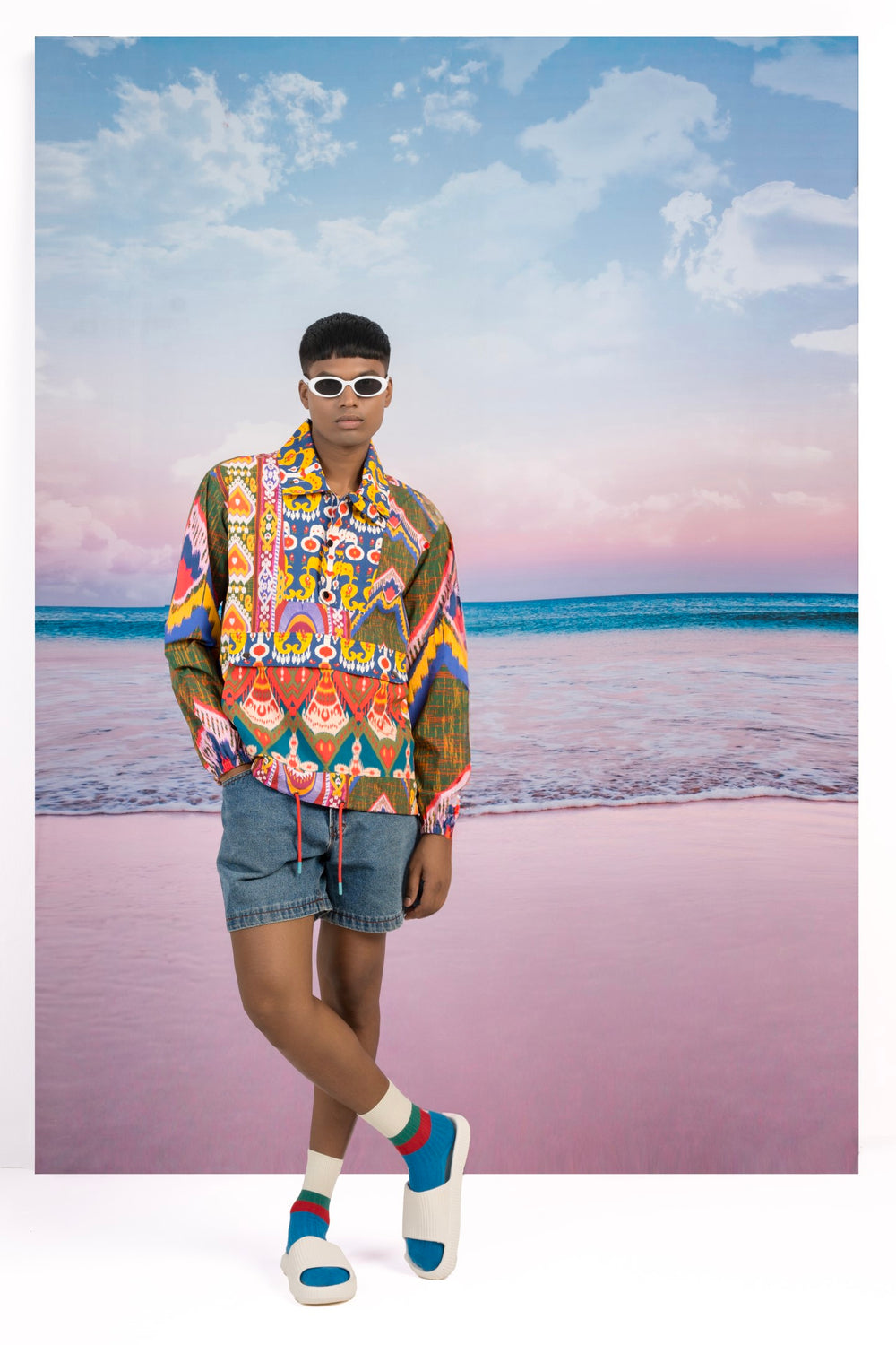 Can't Change Me Pullover Jacket-JACKETS-Siddhartha Bansal