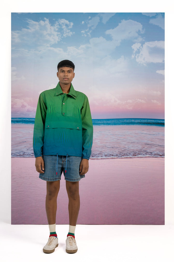Aftermath Illusion Pullover Jacket-JACKETS-Siddhartha Bansal