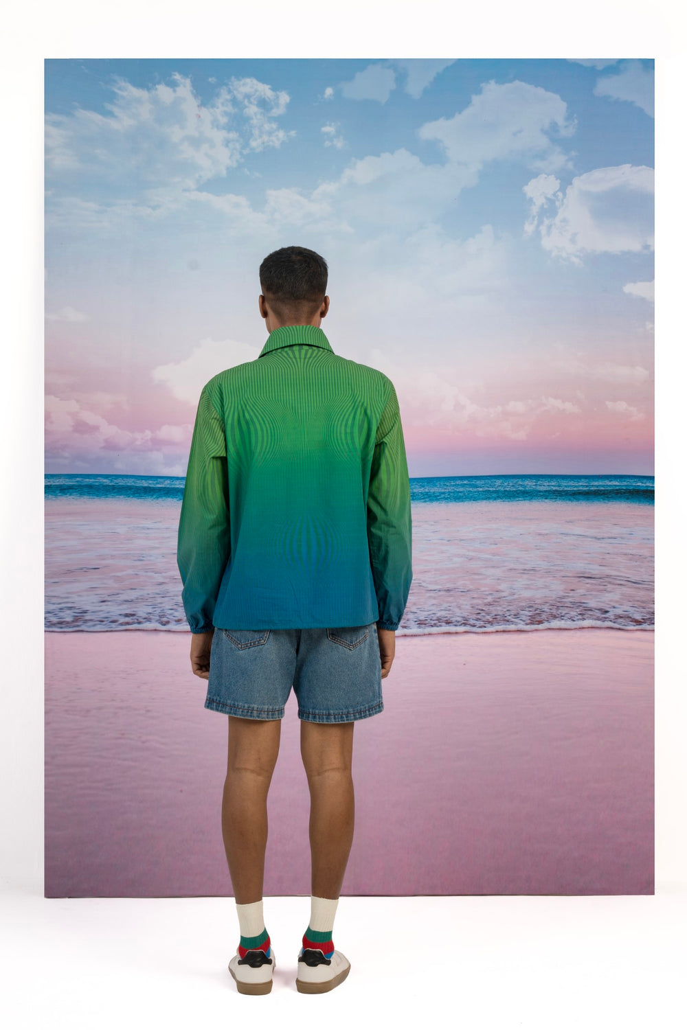 Aftermath Illusion Pullover Jacket-JACKETS-Siddhartha Bansal