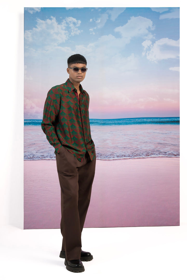 Bohemian Rhapsody Silk Shirt-Shirts-Siddhartha Bansal