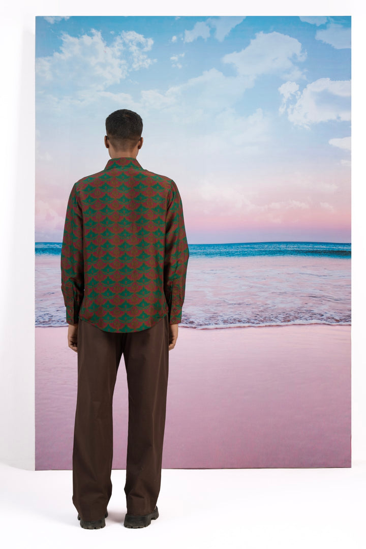 Bohemian Rhapsody Silk Shirt-Shirts-Siddhartha Bansal