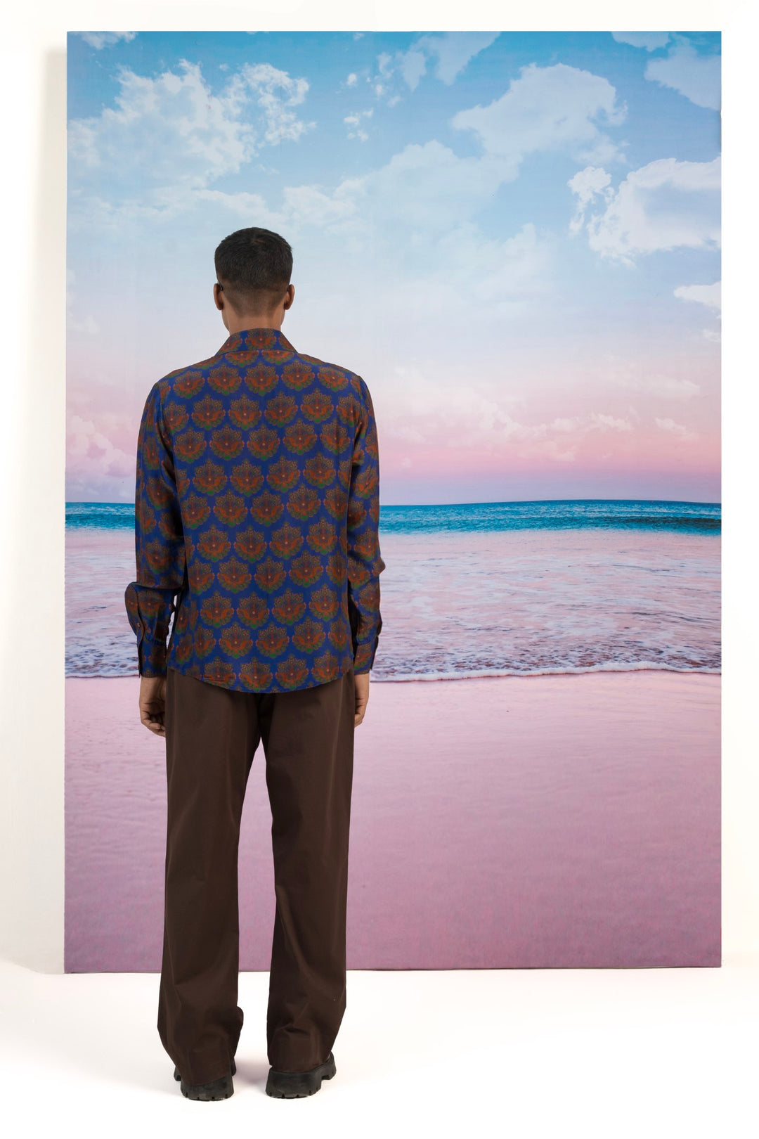 Kashmir Silk Shirt-Shirts-Siddhartha Bansal