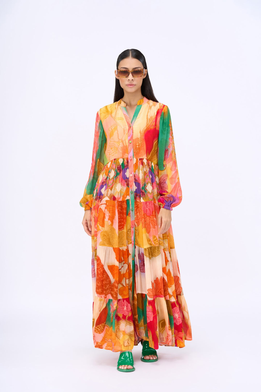 Elisa Maxi Dress-Dresses-Siddhartha Bansal