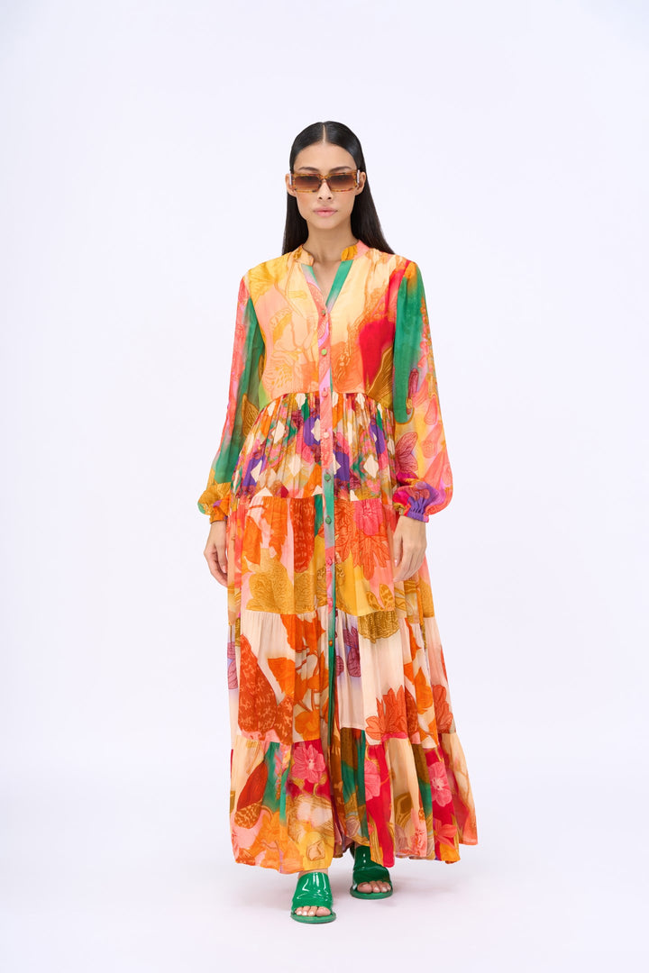 Elisa Maxi Dress-Dresses-Siddhartha Bansal