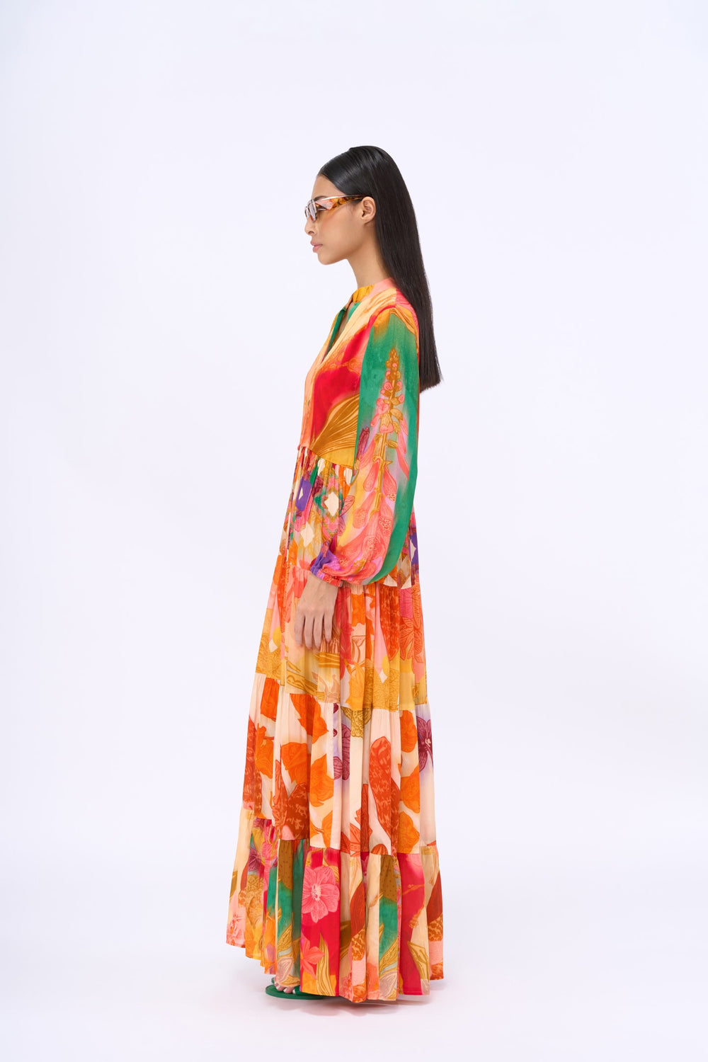 Elisa Maxi Dress-Dresses-Siddhartha Bansal