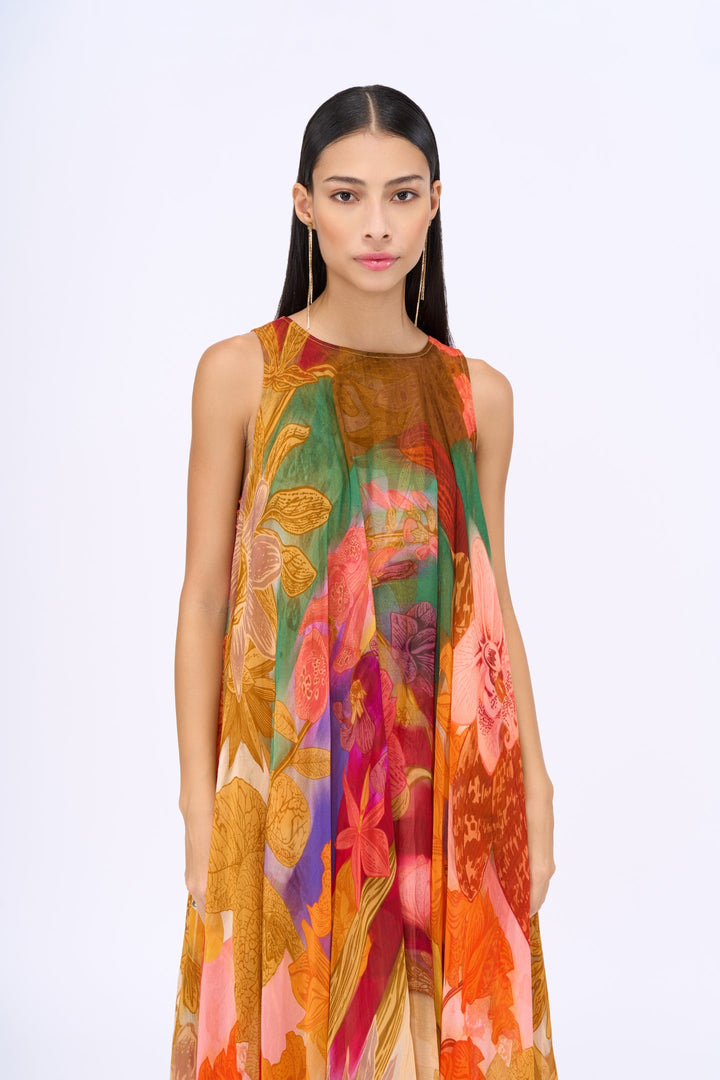 Breeze Handkerchief Dress-Dresses-Siddhartha Bansal