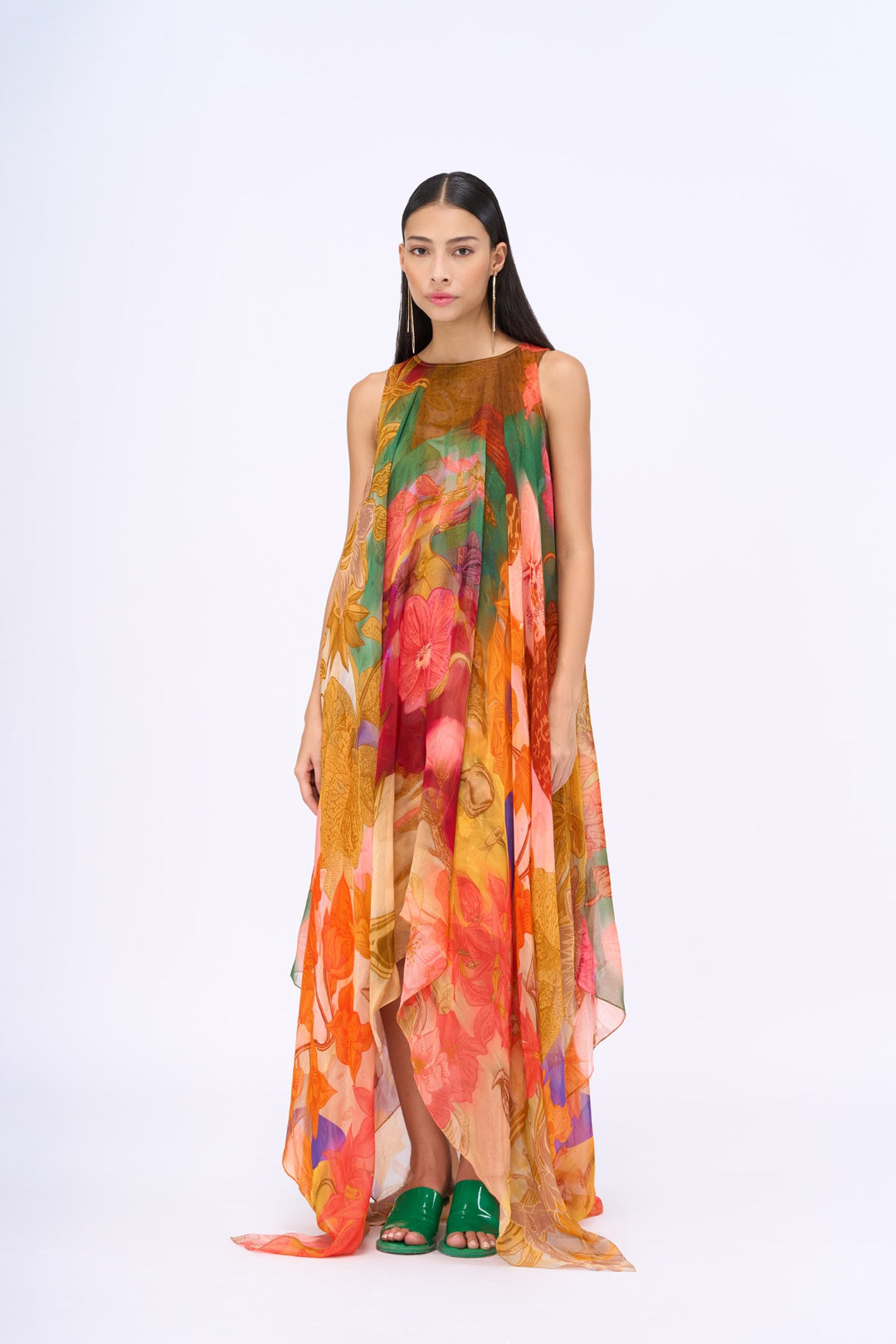 Breeze Handkerchief Dress-Dresses-Siddhartha Bansal