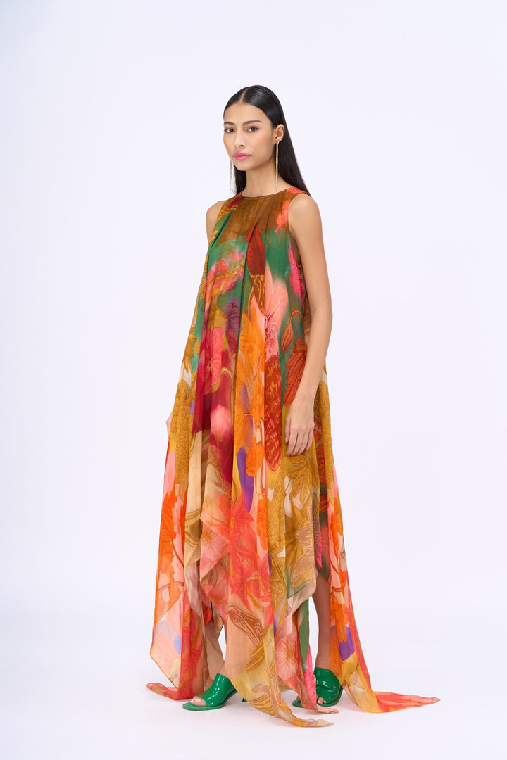 Breeze Handkerchief Dress-Dresses-Siddhartha Bansal